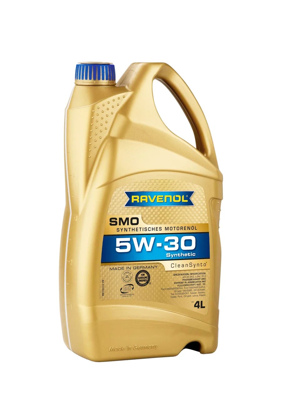 фото Моторное масло ravenol smo sae 5w-30 4л