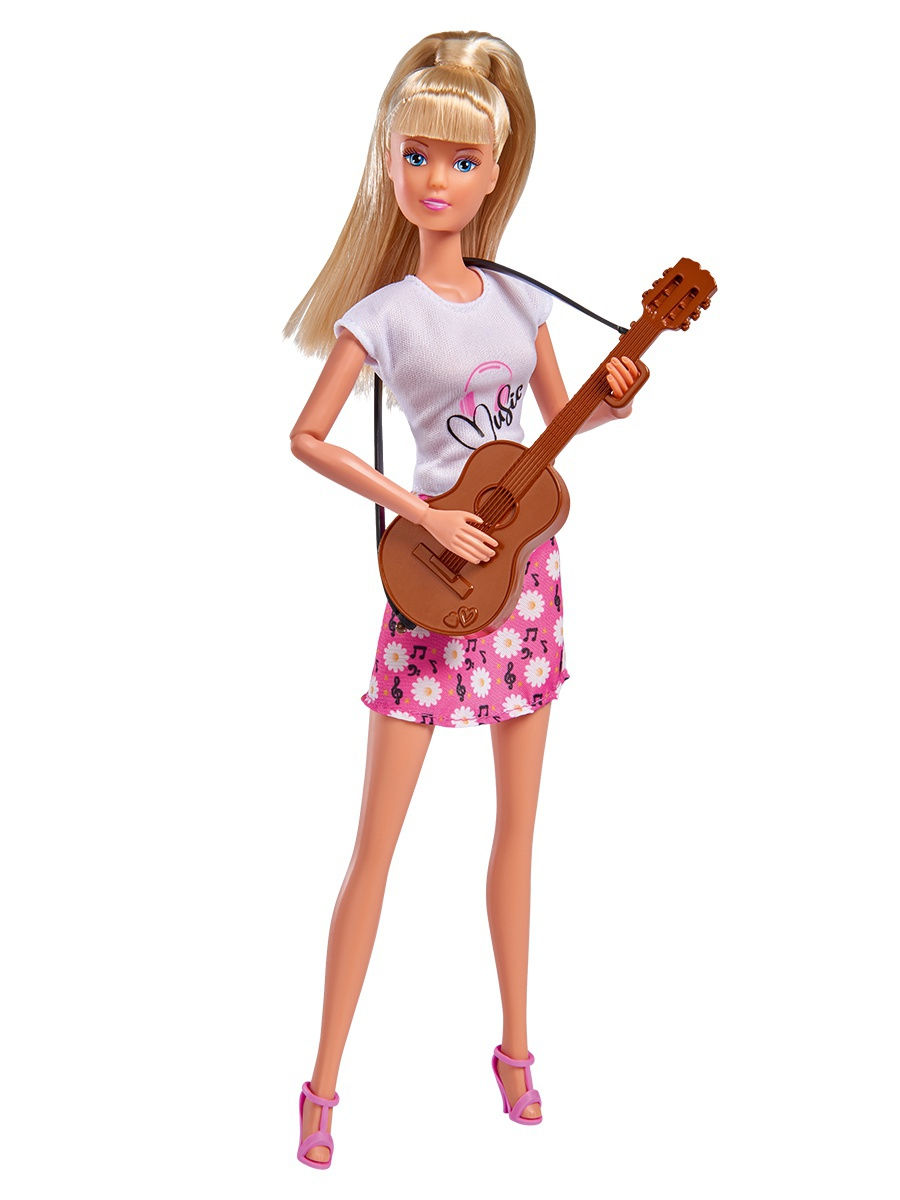 Кукла Steffi Штеффи, 29 см, с гитарой, Simba 5733433