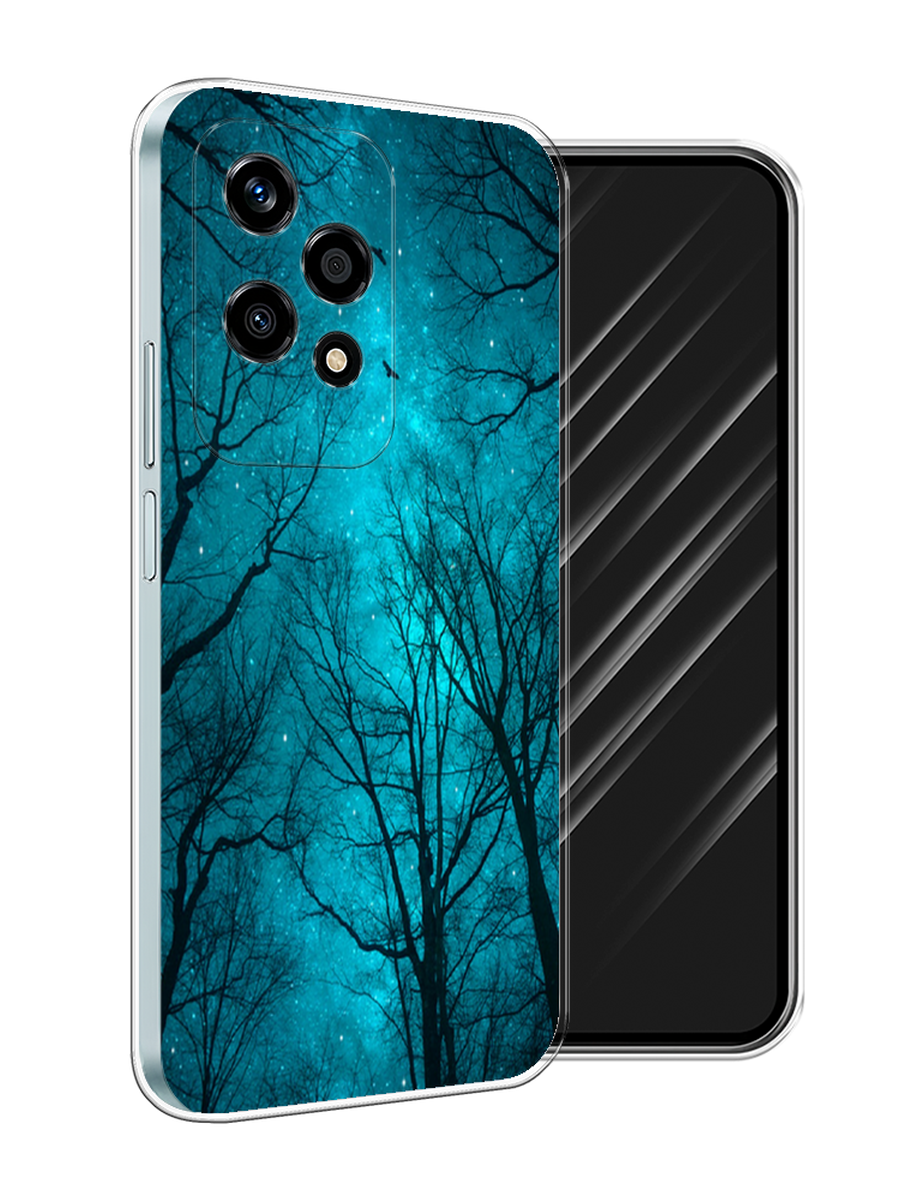 

Чехол Awog на Honor 200 Lite "Сказочный лес", Черный;бирюзовый, 6124650-1
