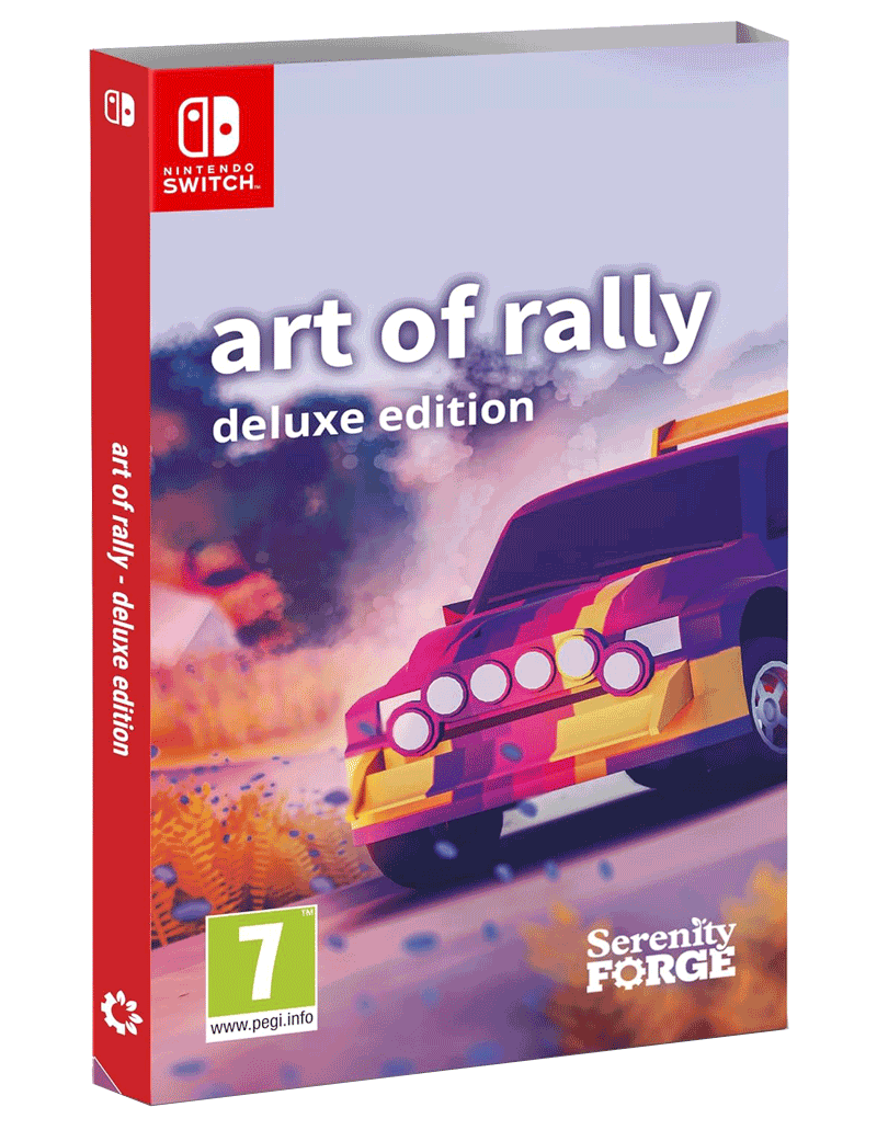 Игра Art of Rally  (Nintendo Switch, русские субтитры)