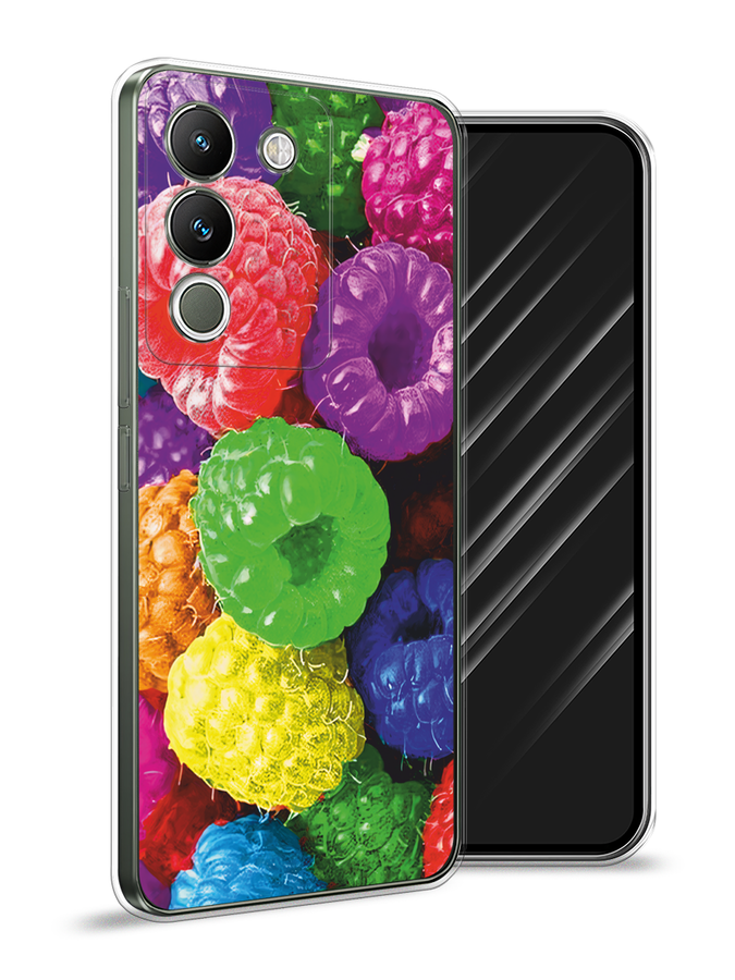 

Чехол Awog на Vivo V29e 5G "Разноцветная малина", Разноцветный, 269650-1