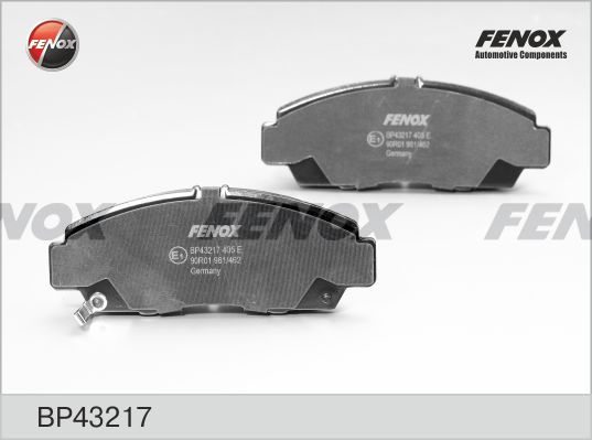

Колодки передние Honda Civic IX, VII 1,4-2,0, FRV 1,7-2,2 BP43217 () 1шт FENOX BP43217