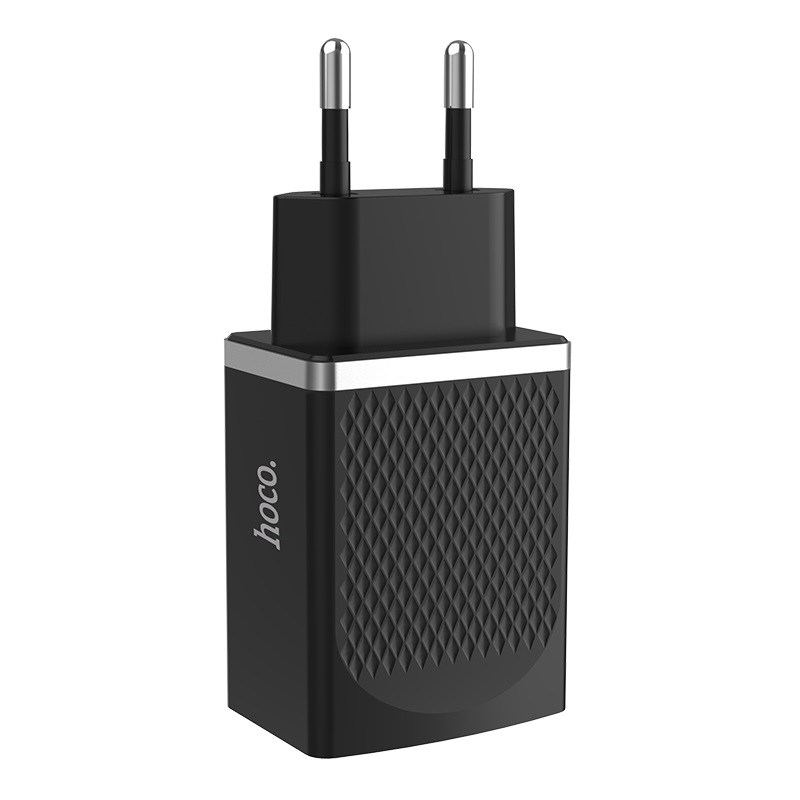 

Сетевое зарядное устройство Hoco C42A 1xUSB, черный, C42A