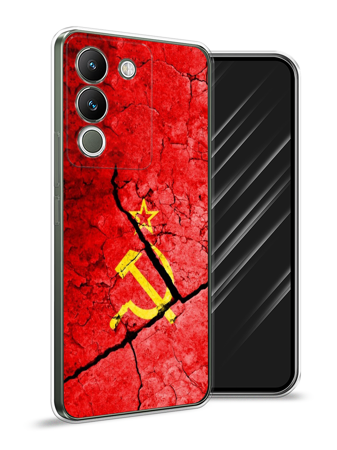 

Чехол Awog на Vivo V29e 5G "СССР", Красный;черный;желтый, 269650-1