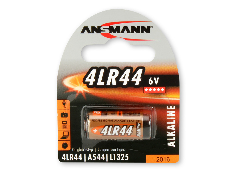 фото Батарейка ansmann 4lr44 6v bl1 1510-0009