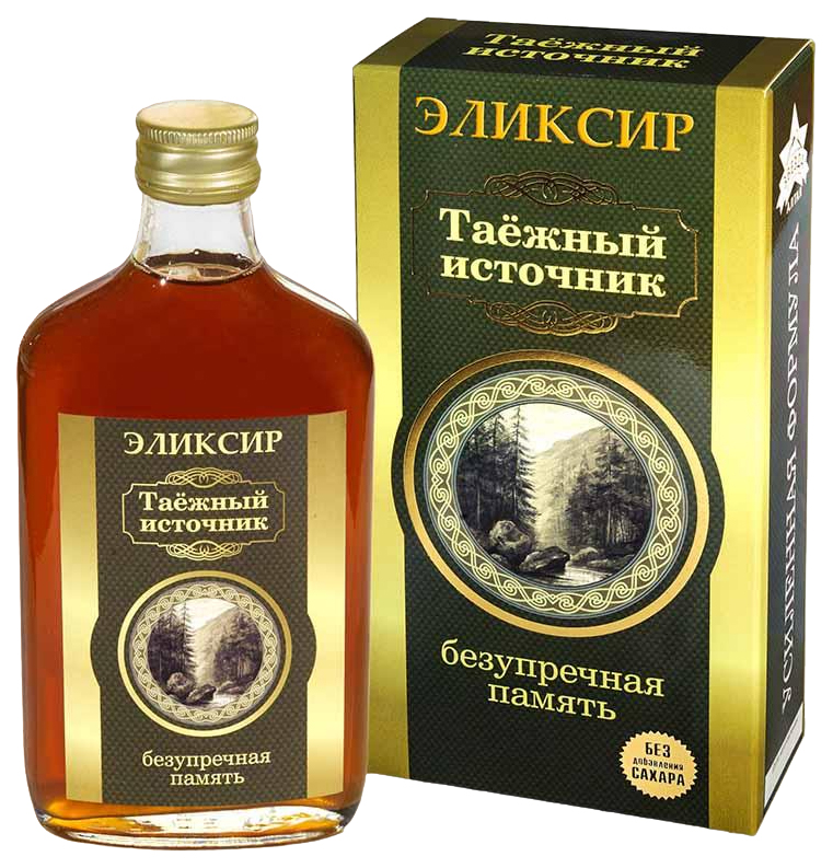 

Эликсир Таёжный источник Безупречная память, 250 мл, b1701
