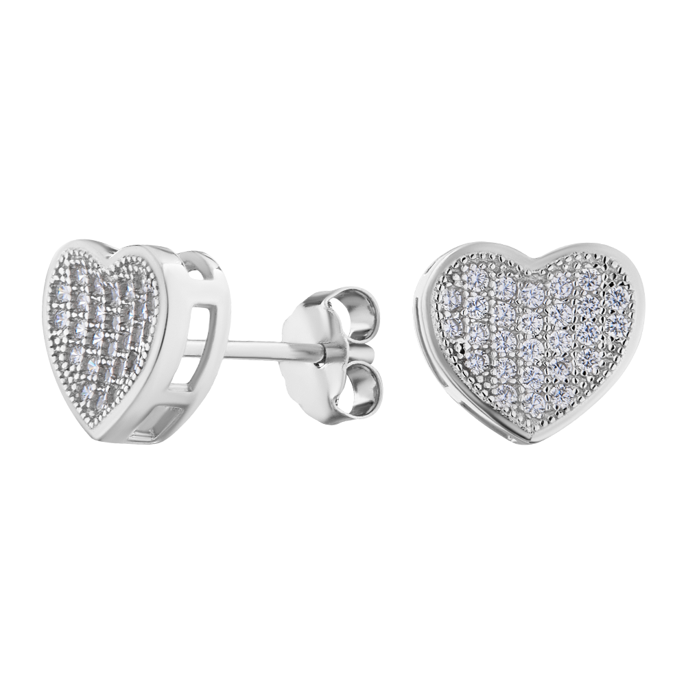 

Серьги из серебра с фианитом ЮВЕЛИР КАРАТ YE5683, YE5683