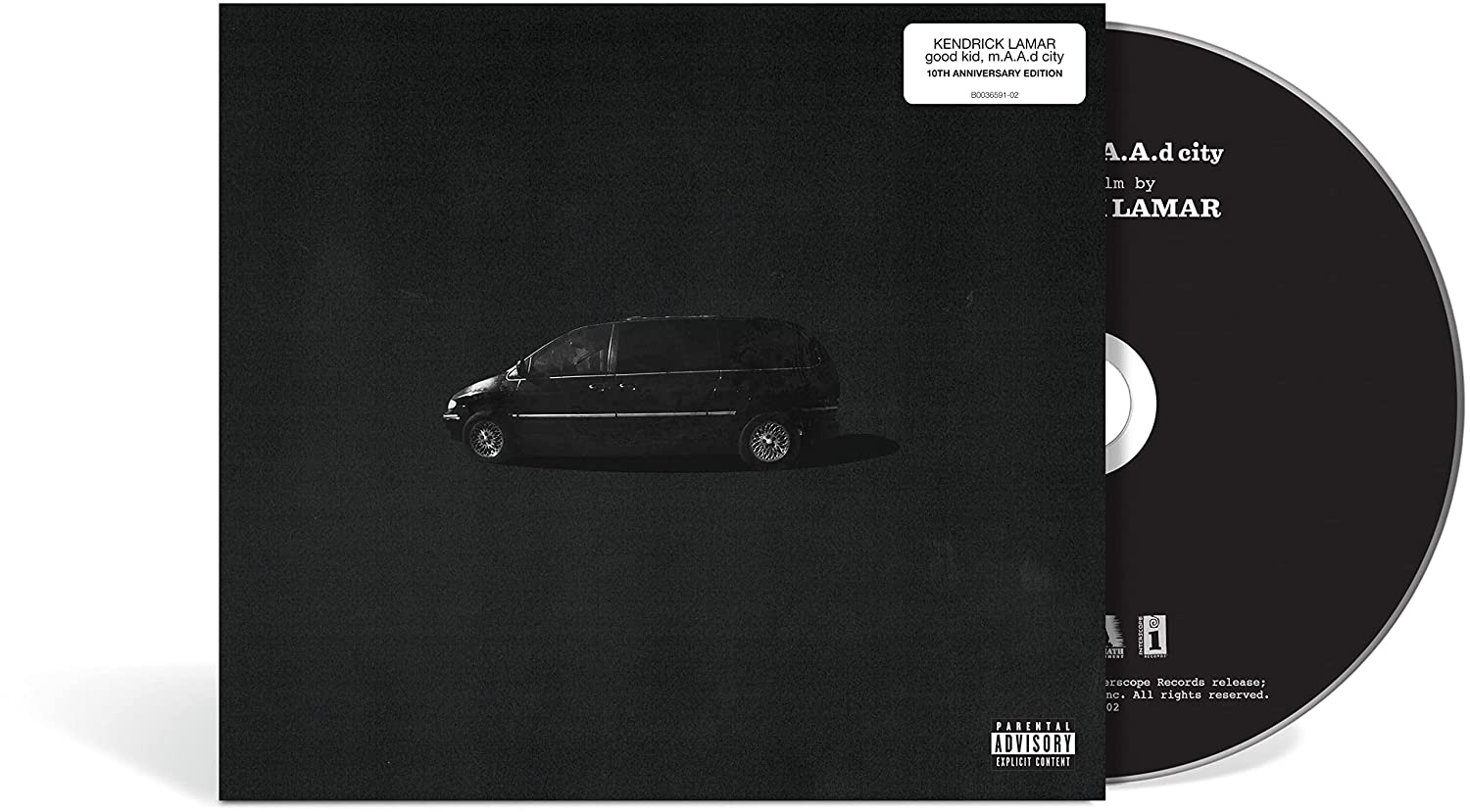 

Аудио диск Kendrick Lamar Good Kid M.A.A.D City 10th Anniversary (CD)