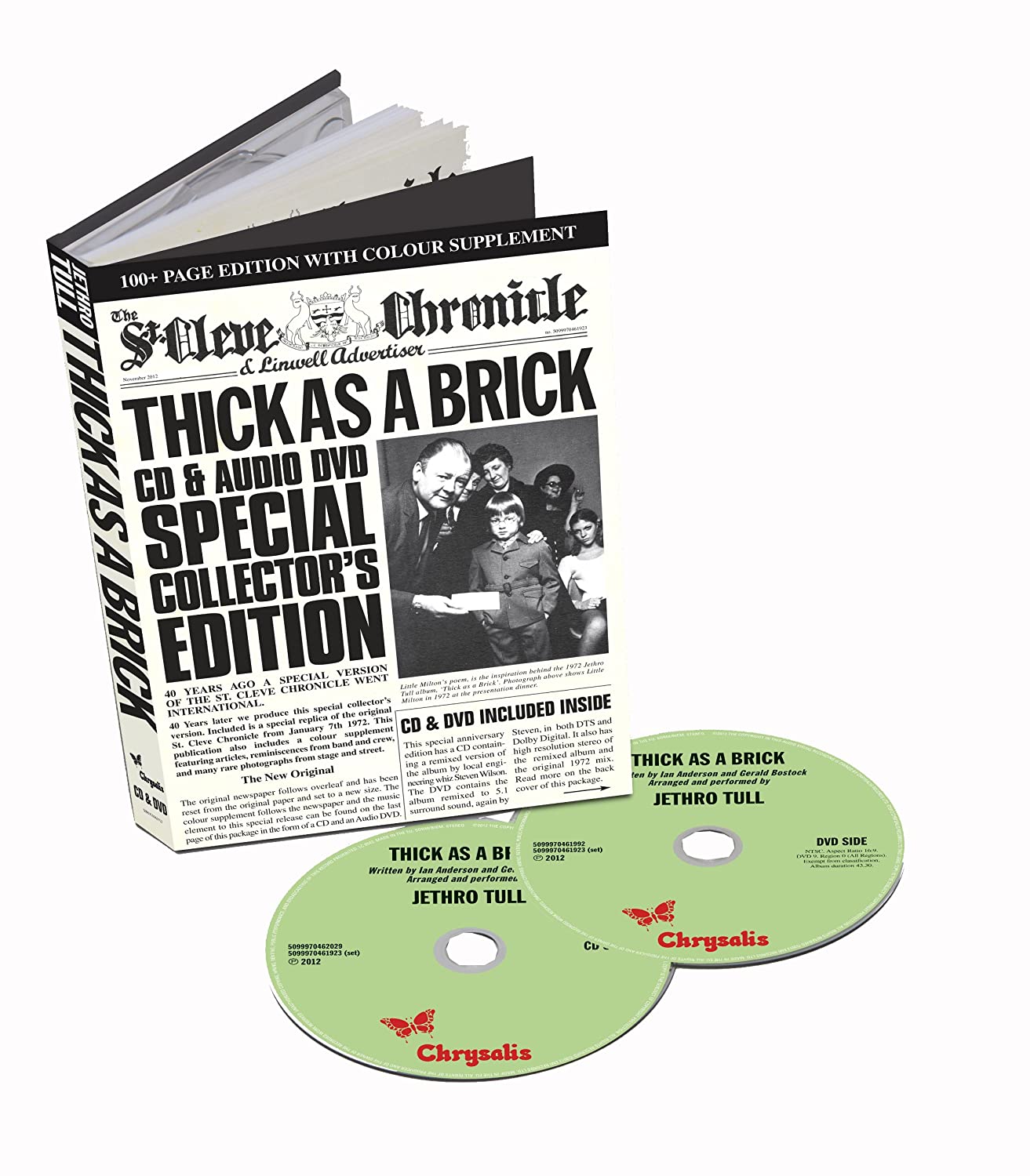 

Аудио диск Jethro Tull Thick As A Brick (CD+DVD)