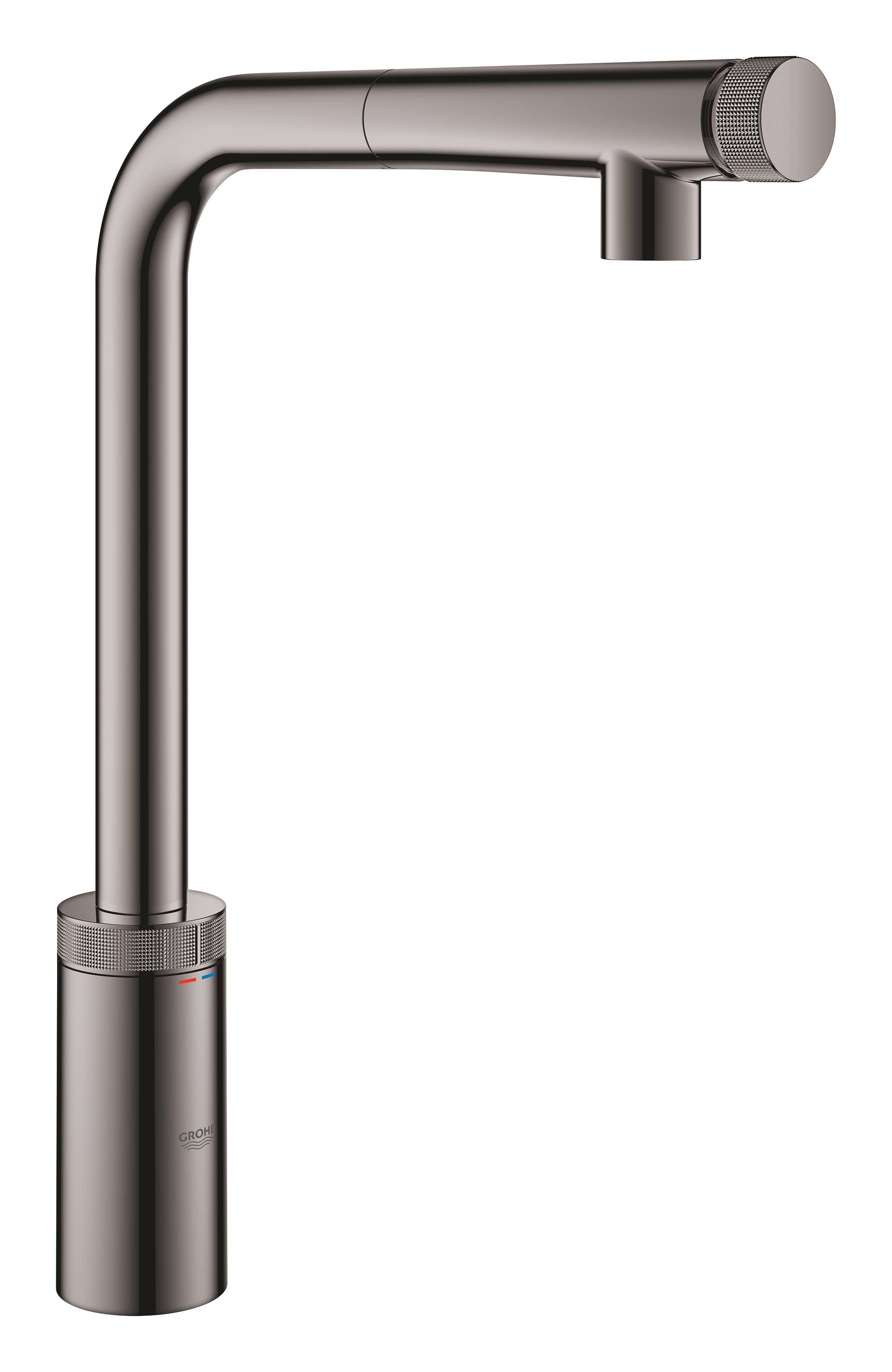 фото Смеситель для кухни grohe minta smartcontrol, темный графит, глянец (31613a00)