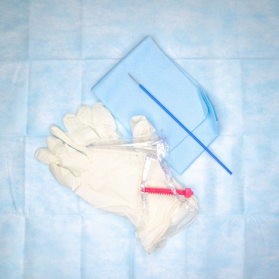 Набор гинекологический КМИЗ Ева смотровой  одноразовый стерильный, 10 комплектов