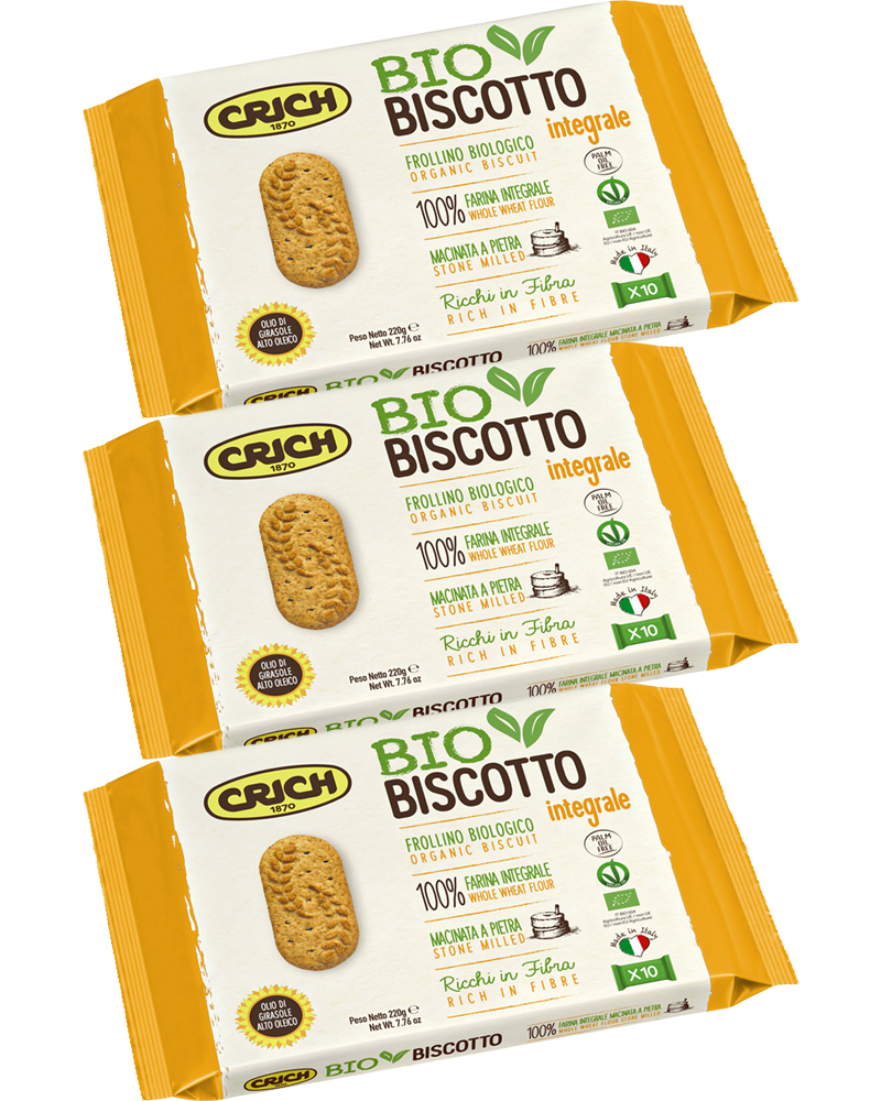 

Печенье Crich Цельнозерновое продукт, 220 гр. - 3 шт