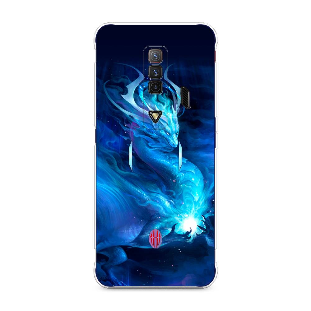 

Чехол Awog на ZTE Nubia Red Magic 7 / ЗТЕ Нубиа Ред Мэджик 7 "Лунный дракон", 135950-1