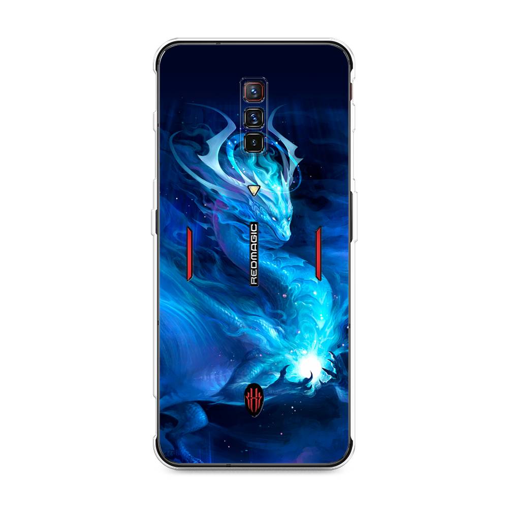 

Чехол Awog на ZTE Nubia Red Magic 6 / ЗТЕ Нубиа Ред Мэджик 6 "Лунный дракон", 135150-1