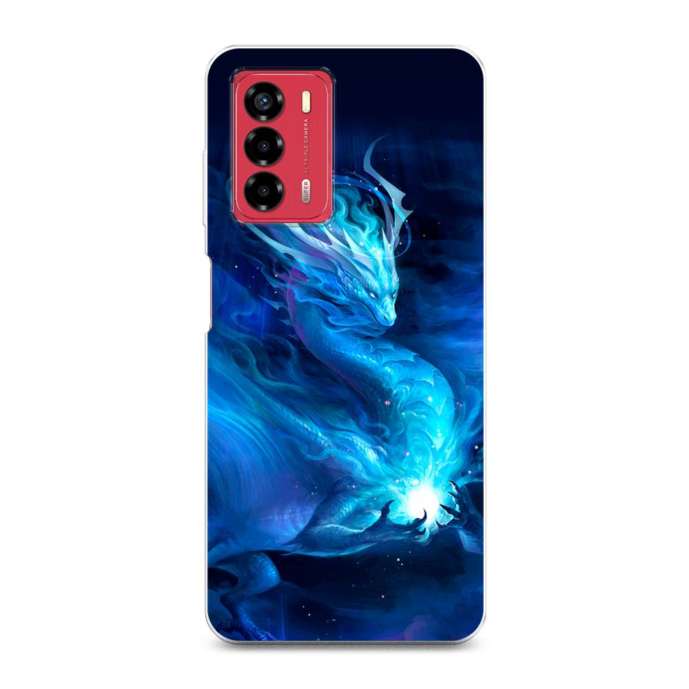 

Чехол Awog на ZTE Blade V40 Vita / ЗТЕ Блэйд V40 Vita "Лунный дракон", 135650-1