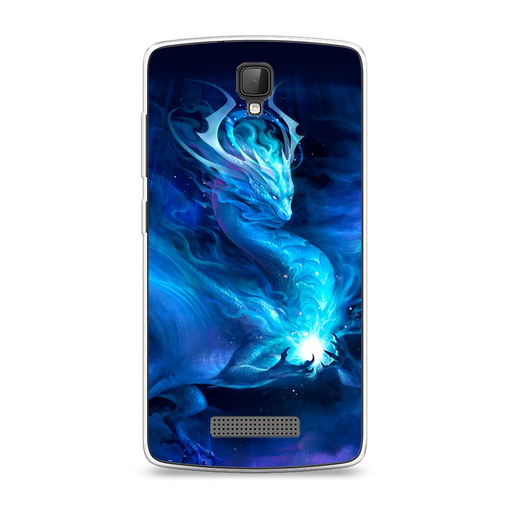 

Чехол Awog на ZTE Blade L5 (L5 Plus) / ЗТЕ Блэйд L5 (L5 Plus) "Лунный дракон", 130350-1