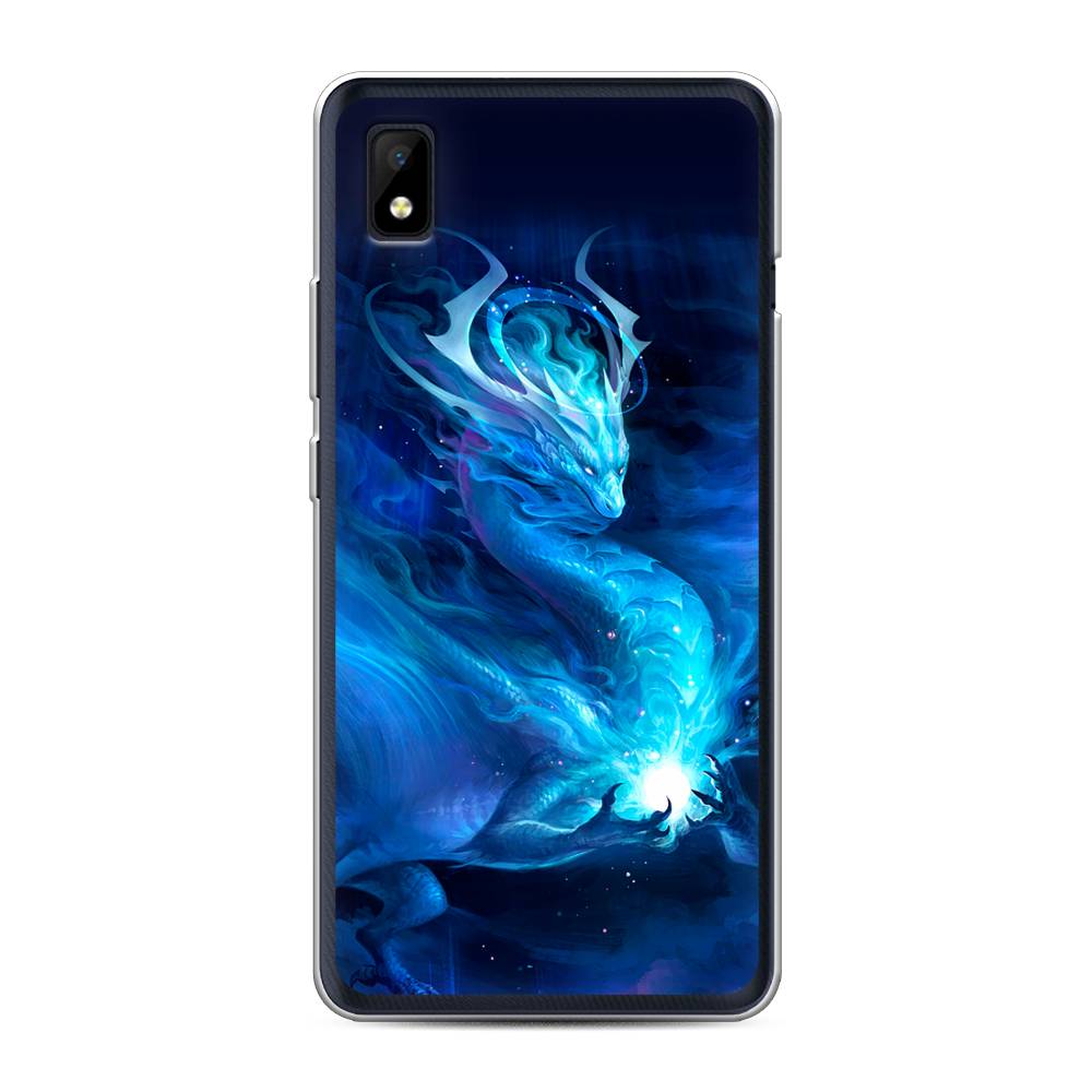 

Чехол Awog на ZTE Blade L210 / ЗТЕ Блэйд L210 "Лунный дракон", 134150-1