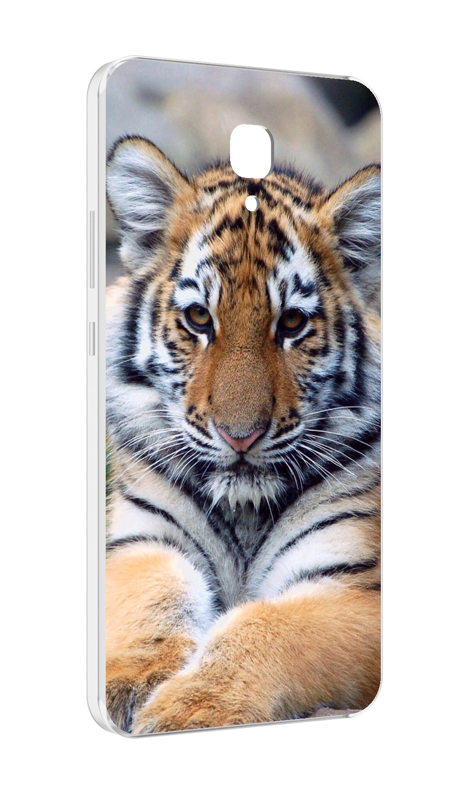 

Чехол MyPads Тигренок для Meizu M5 Note, Прозрачный, Tocco