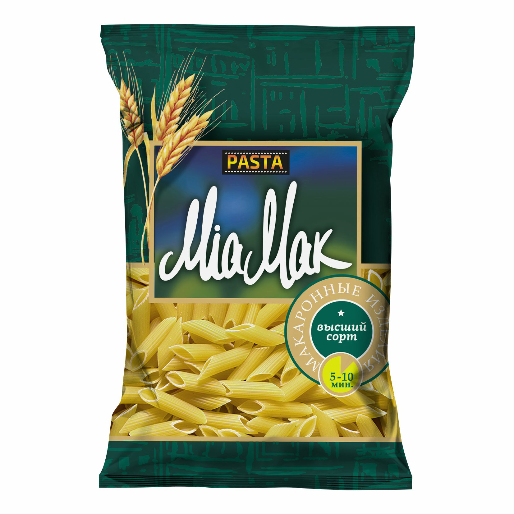 

Макаронные изделия Mia Mak Перышки рифленые 400 г