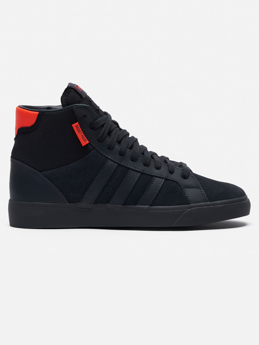 

Кеды унисекс Adidas Basket Profi черные 44 EU, Basket Profi