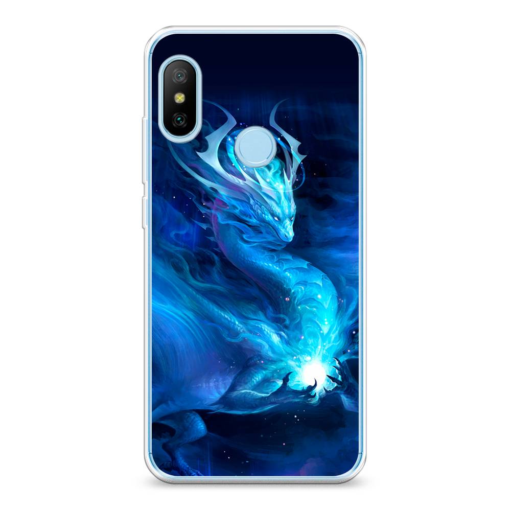 

Чехол Awog на Xiaomi Redmi 6 Pro/6 Plus/Mi A2 Lite "Лунный дракон", 33950-1