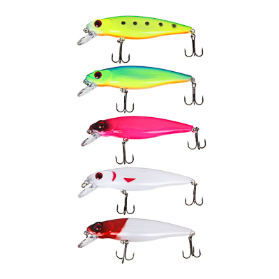 

AZOR FISHING Воблер "Эктив Минноу", F, 8,0гр, 85мм, 0,0-1,5м, 5 цветов, 145-183