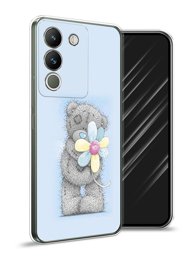 

Чехол Awog на Vivo V29e 5G "Me to you с ромашкой", Голубой;серый;желтый, 269650-1