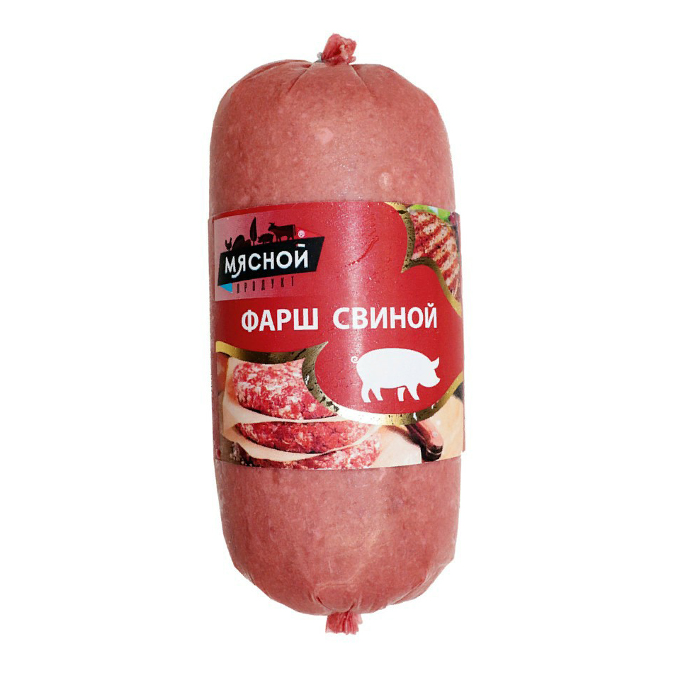 

Фарш свиной Мясной продукт замороженный 500 г