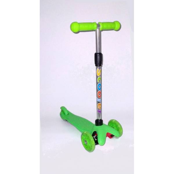 

Самокат LKS-010 3-х колес. (с подсвет) (GREEN) 40кг