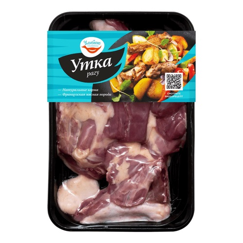 

Рагу из мяса утенка Улыбино охлажденное 500 г