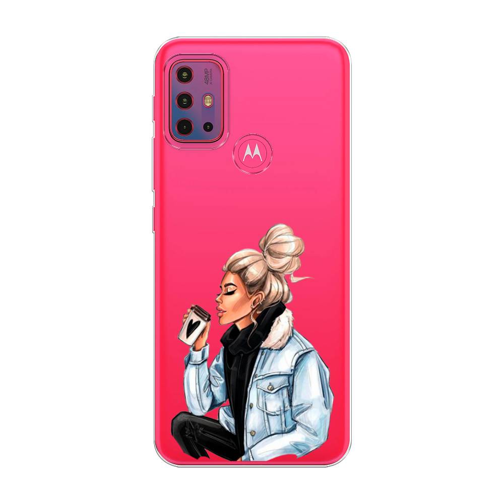 

Чехол Awog на Lenovo K13 Note/Motorola Moto G10/G20/G30 "Cute girl", Разноцветный, 242250-7