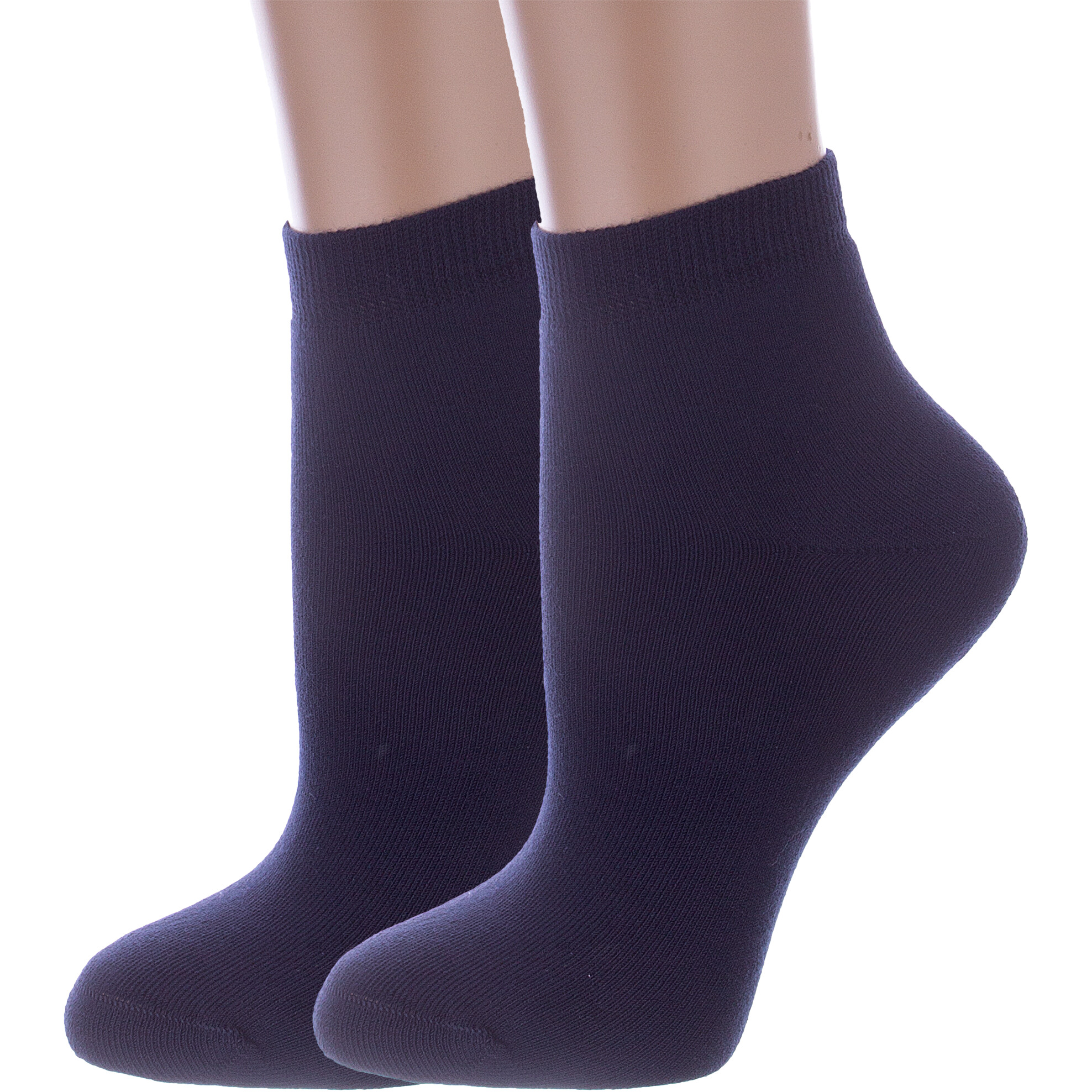 Комплект носков женских Rusocks 2-Ж3-13614 синих 23-25, 2 пары