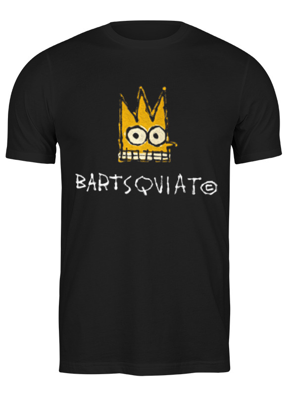 

Футболка мужская Printio Bartsquiat 656215 черная XL, Черный, Bartsquiat 656215