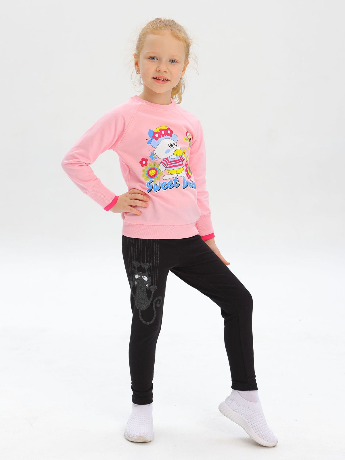 

Джемпер TEKSTIL PLUS 5677-01 розовый р.116, 5677-01