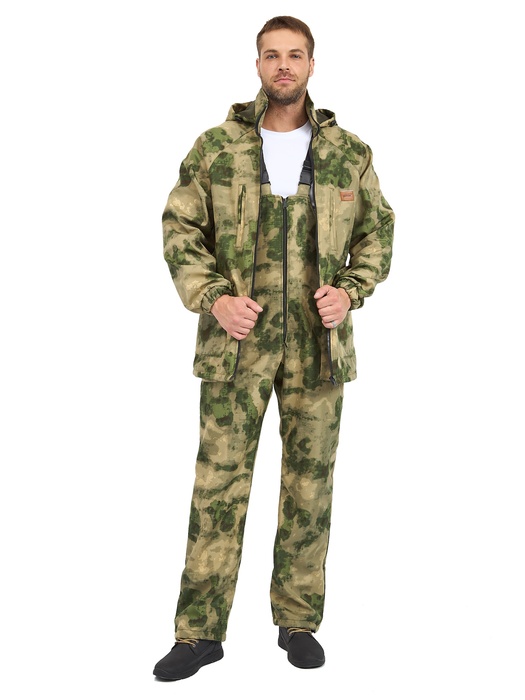 

Костюм демисезонный KATRAN УРАЛ 0C полофлис, Мох, Размер: 52-54 Рост: 170-176, Зеленый, ТАКИН