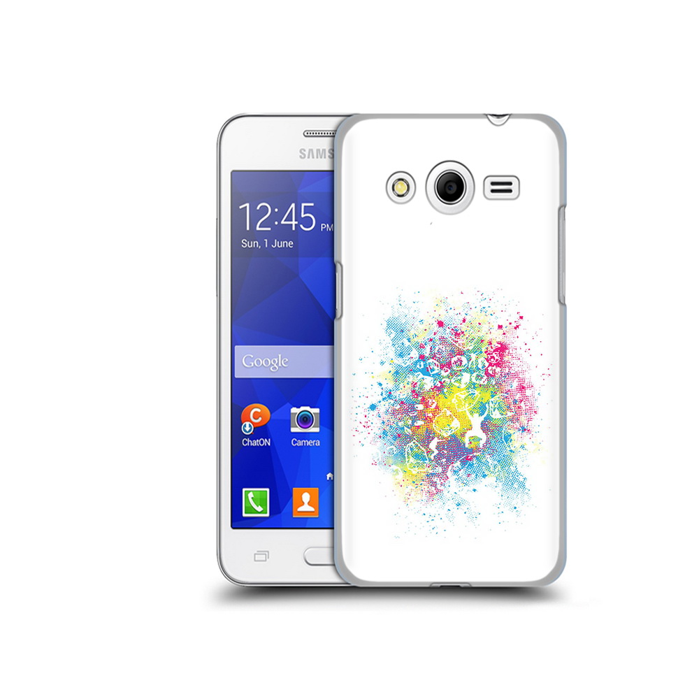 

Чехол MyPads Tocco для Samsung Galaxy Core 2 акварель абстракция (PT7707.568.214), Прозрачный, Tocco