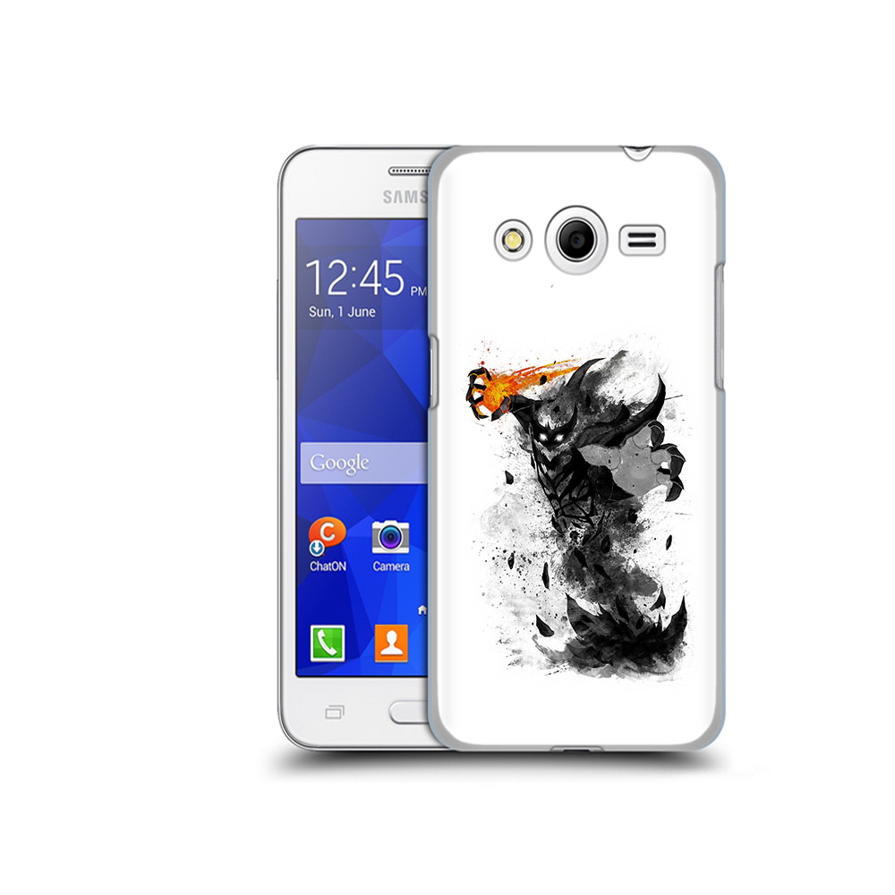 

Чехол MyPads Tocco для Samsung Galaxy Core 2 nevermore черно белый (PT7707.568.21), Прозрачный, Tocco