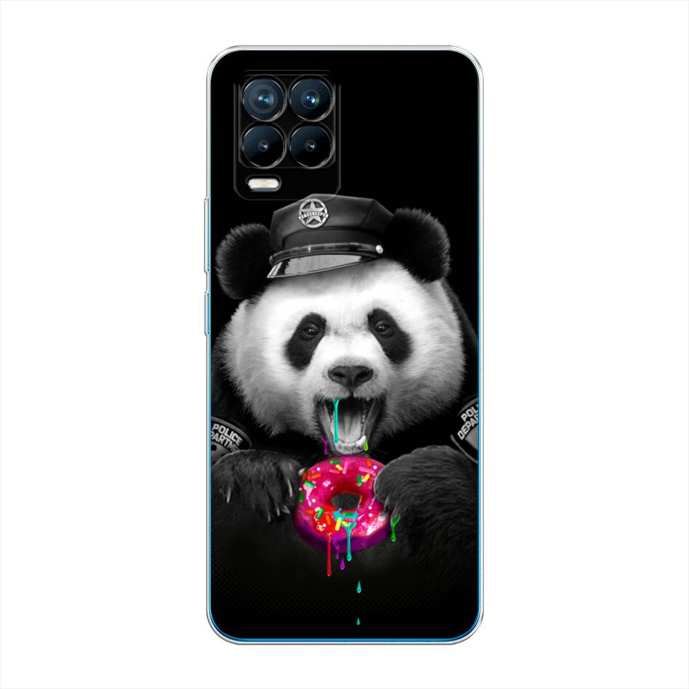

Чехол Awog на Realme 8/8 Pro "Панда police", Разноцветный, 255550-2