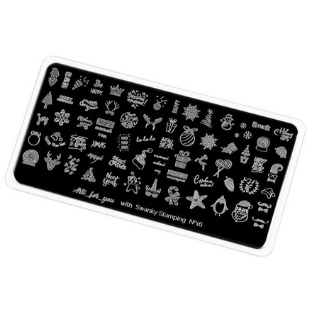 

Пластина для стемпинга Swanky Stamping Arti For You №16
