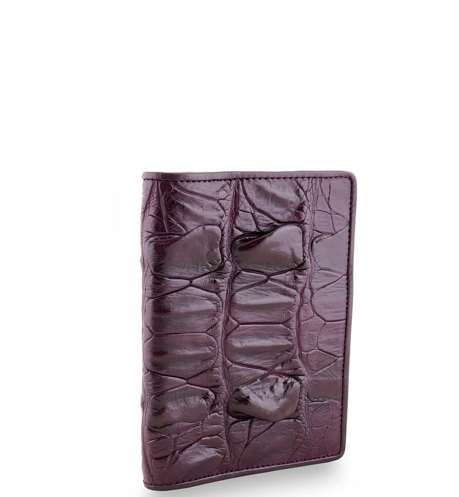 Обложка для паспорта унисекс Exotic Leather kk-426 пурпурная