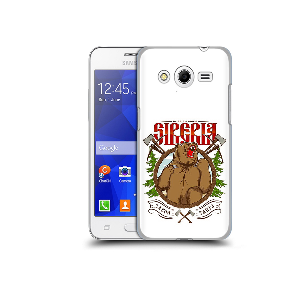 

Чехол MyPads Tocco для Samsung Galaxy Core 2 Тайга (PT7707.568.168), Прозрачный, Tocco