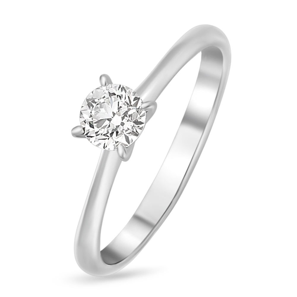 

Кольцо женское из белого золота с бриллиантом 585Gold 101001809, р. 17,5, 101001809