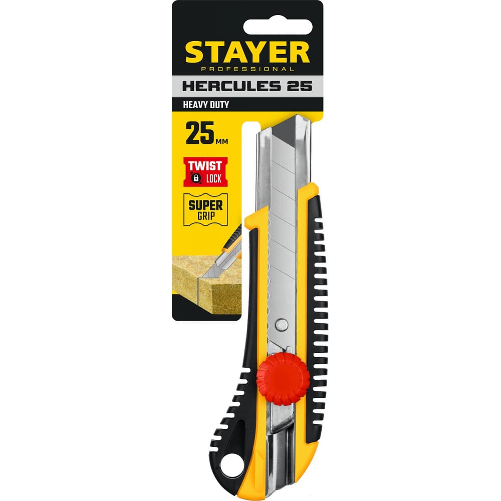 

Нож STAYER HERCULES-25