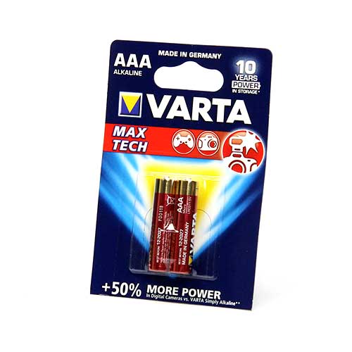 

Элементы питания Varta MAX TECH LR3 2BL (4703) (20/100)
