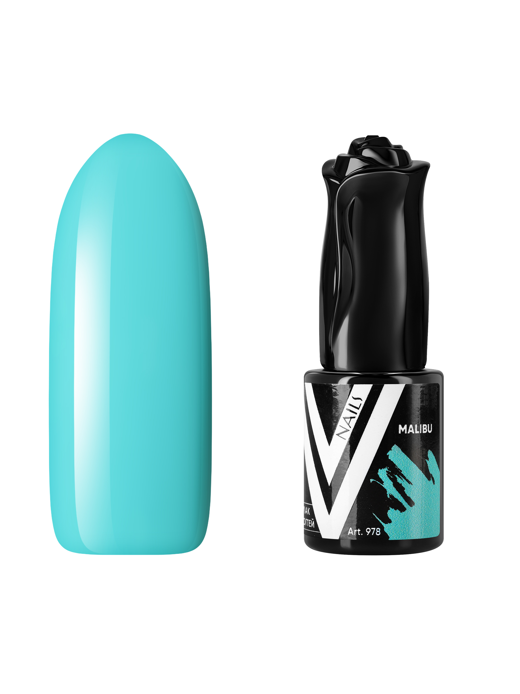 

Гель-лак для ногтей Vogue Nails плотный, светлый, самовыравнивающийся, голубой, 10 мл