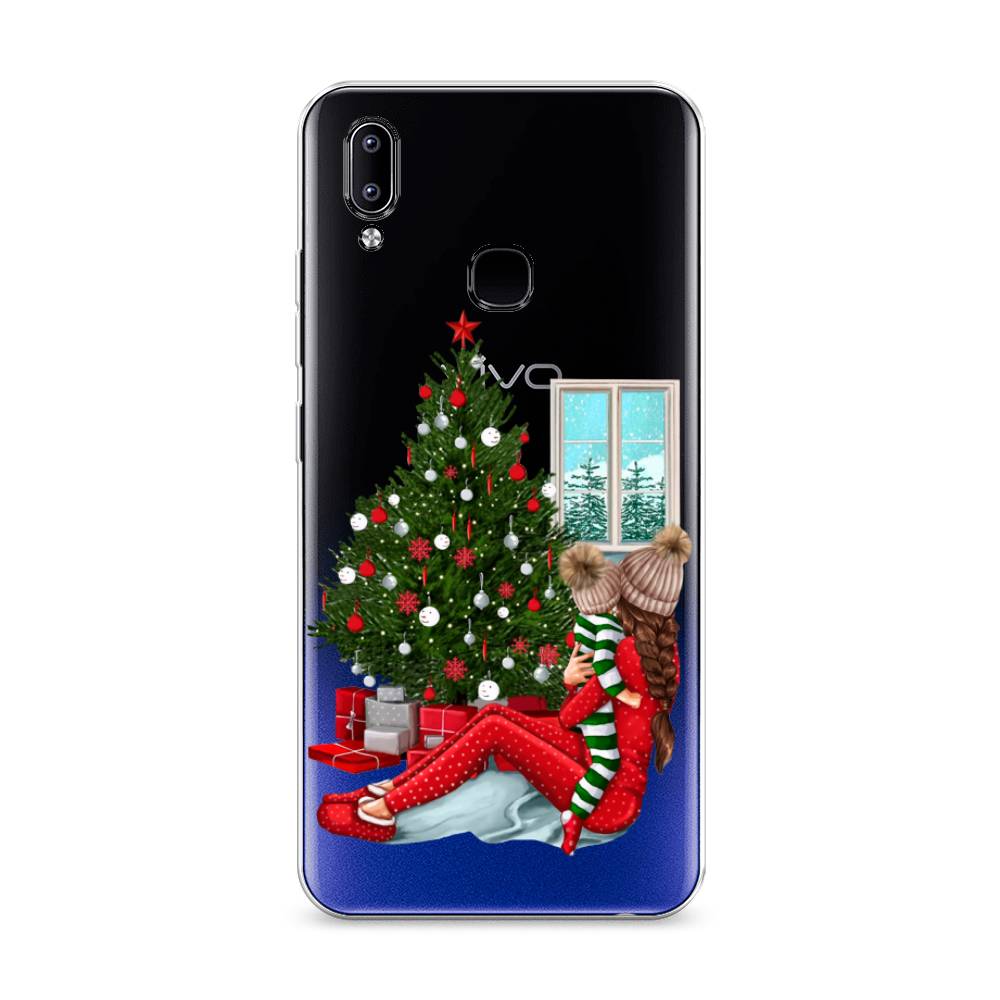 

Чехол на Vivo Y93 "Новый год с мамой", Красный;зеленый;голубой, 263950-6
