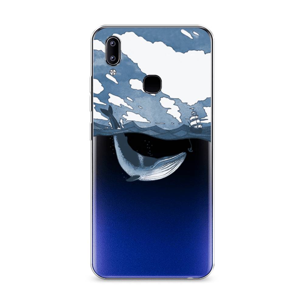 

Чехол на Vivo Y93 "Большой кит", Синий, 263950-1