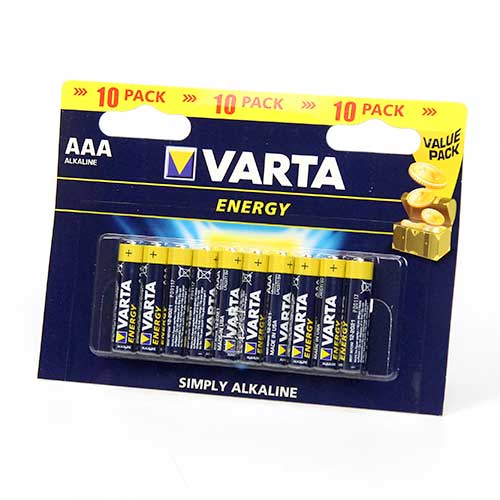 

Элементы питания Varta Energy LR3 10BL (4103) (10/200)
