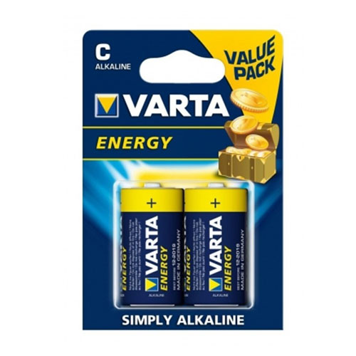 

Элементы питания Varta Energy LR14 2BL (4114) (2/20/200)