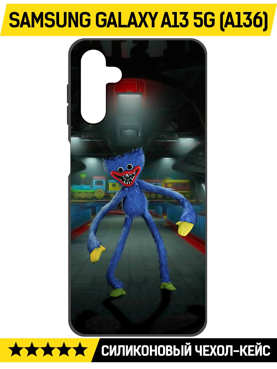 

Чехол-накладка Софт Хаги Ваги для Samsung Galaxy A13 5G (A136), Черный